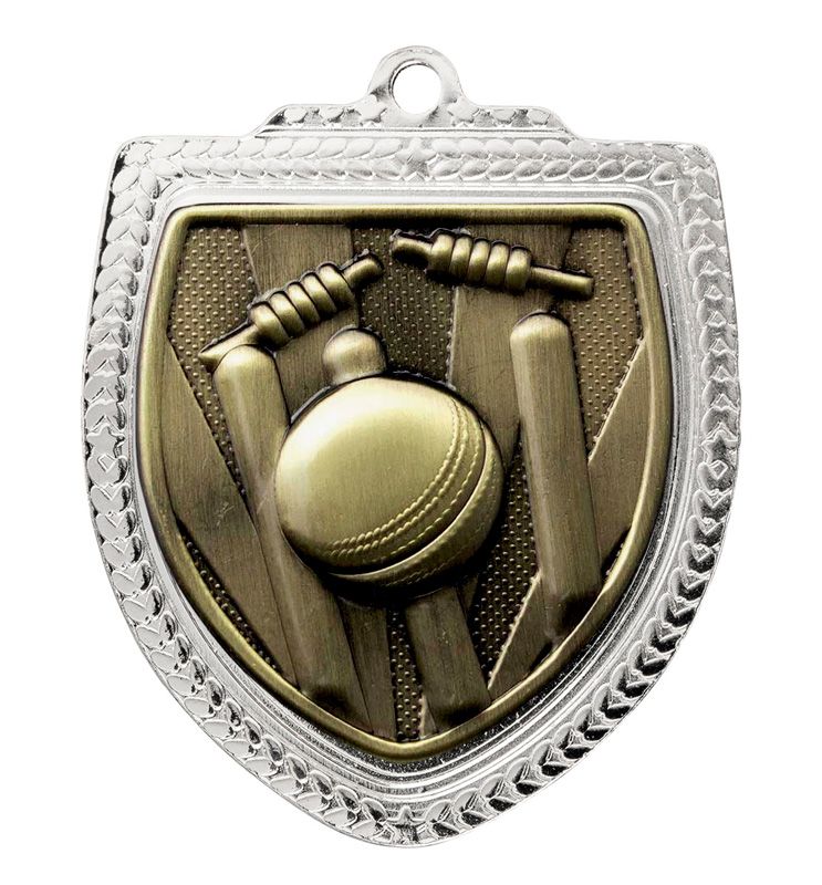 Shield Cricket Gold Medal 80mm