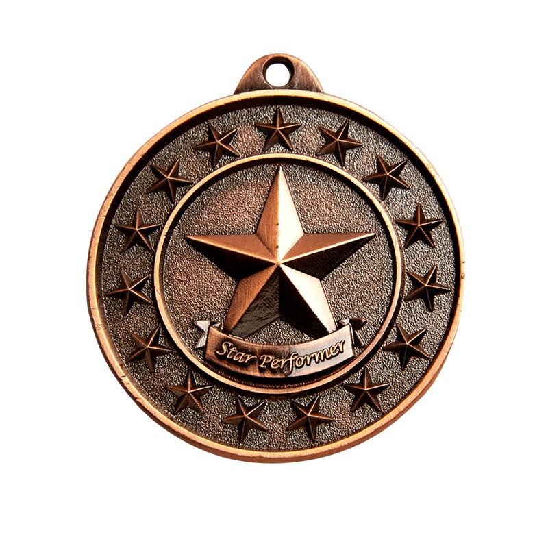 Star Performer Schools Medal 50mm