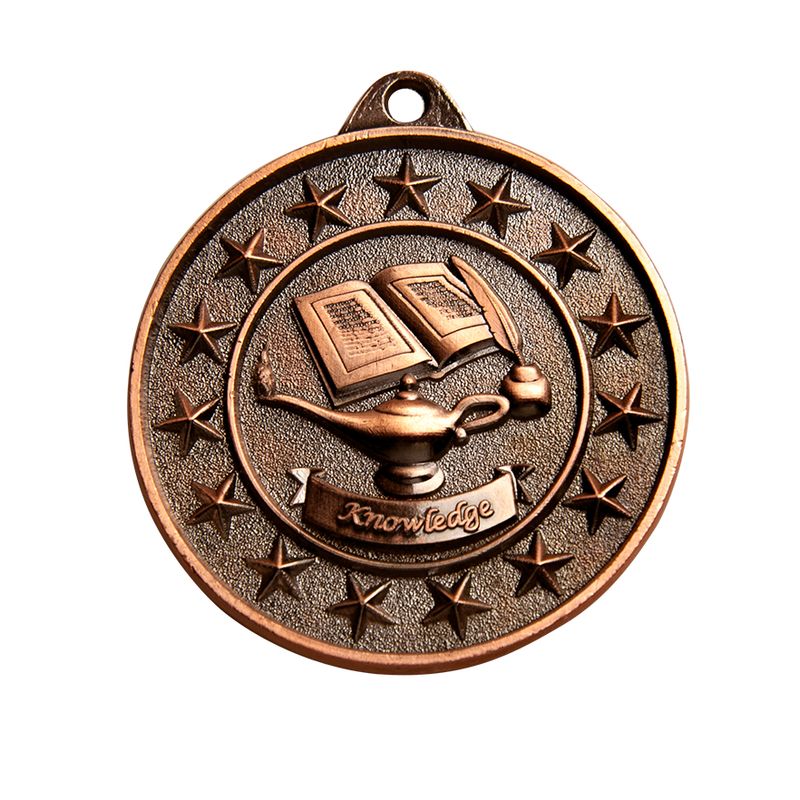 Lamp of Knowledge Schools Bronze Medal 50mm