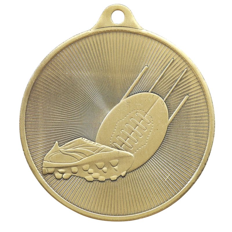 Aussie Rules Silver Medal 50mm