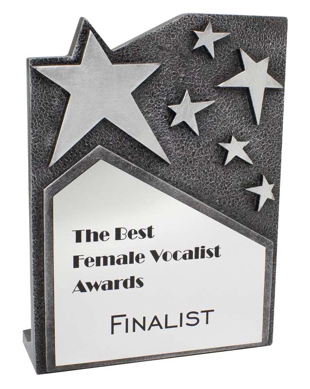 Star Cross Plaque – Silver