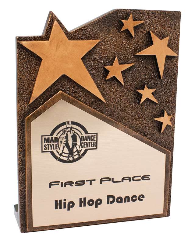 Star Cross Plaque – Bronze