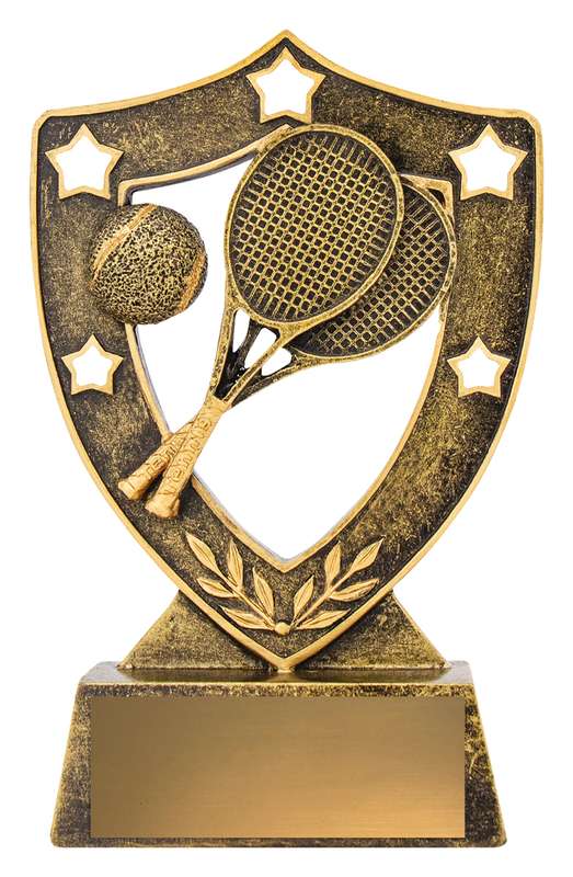 Tennis Gold Shield