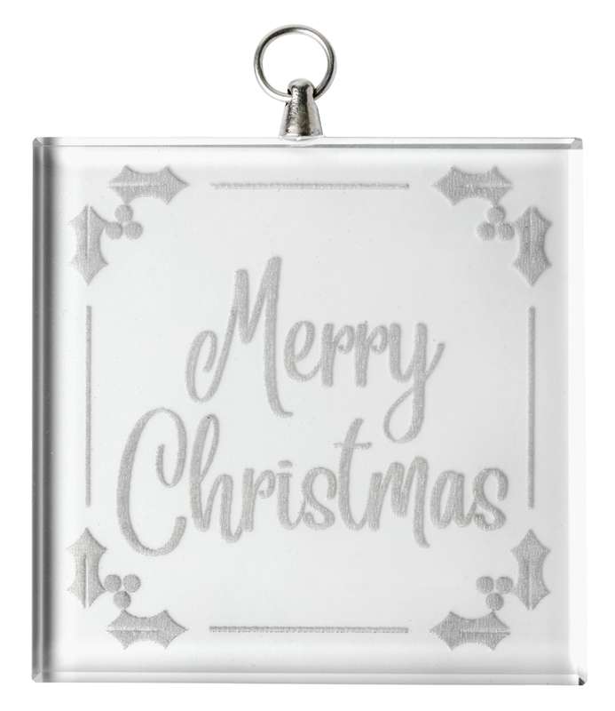 Glass Medal – Square