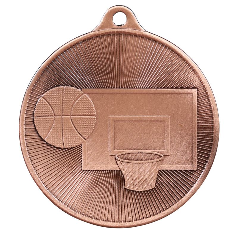 Basketball Bronze Medal 50mm