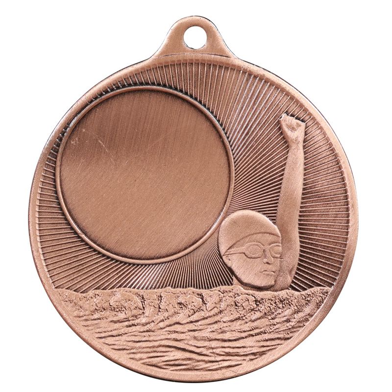 Swimming 50mm Bronze Medal 50mm