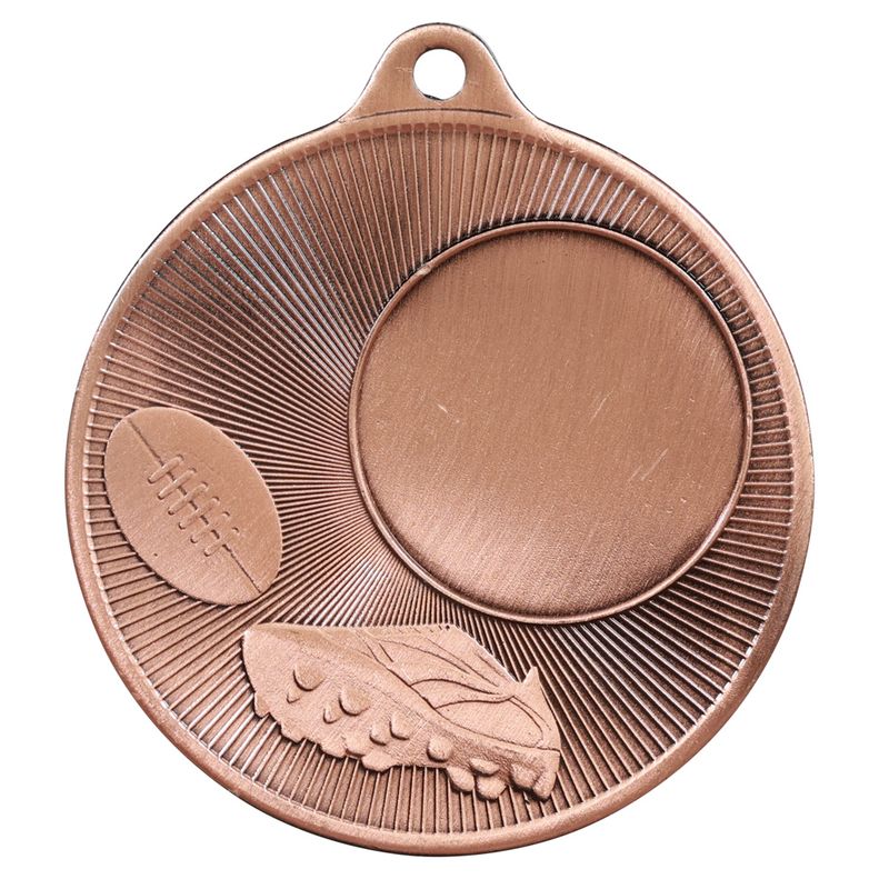 Aussie Rules 50mm Bronze Medal 50mm