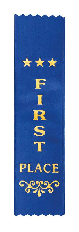 Award Ribbons – First Place