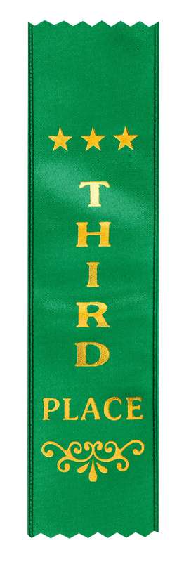 Award Ribbons – Third Place
