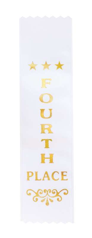Award Ribbons – Fourth Place